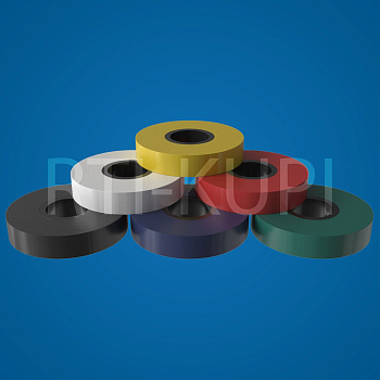 Лента ПВХ электроизоляционная с липким слоем ГОСТ 16214-86 шир. 20 /черная/