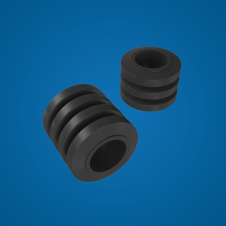 Втулка упругая резиновая МУВП К1 (10х19х15)&nbsp;&nbsp;ТУ 2500-376-00152106-94